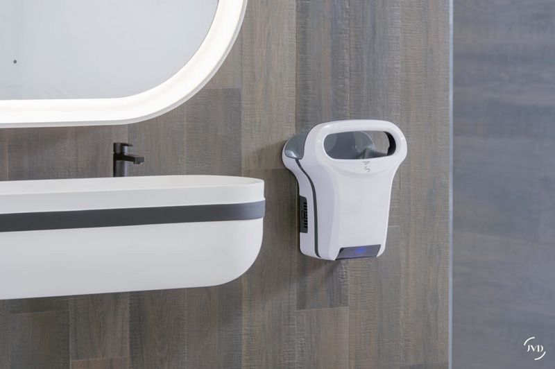 Secador de mos Exp Air Antivandalismo automtico Cor preta 